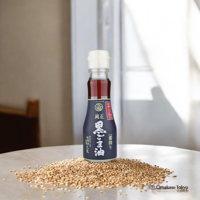 Kuki High Sesamin Pure Pressed Black Sesame Oil