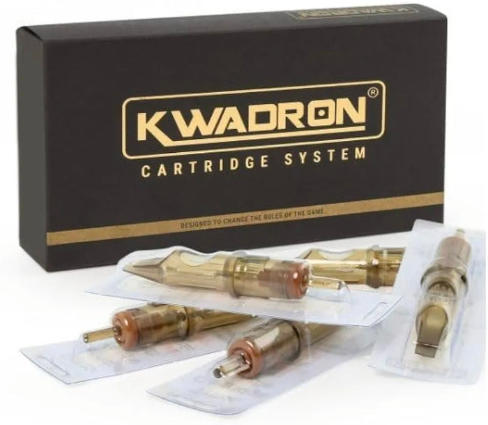 Kwadron PMU Tattoo Needles Cartridges, Box of 20, Soft Edge Magnum Lot Taper (Kwadron 35/23 SEMLT) for Permanent Makeup - SD Cosmetics Care