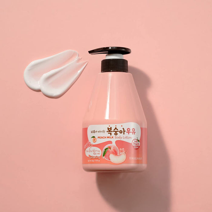 KWAILNARA Peach Milk Body Lotion 560g