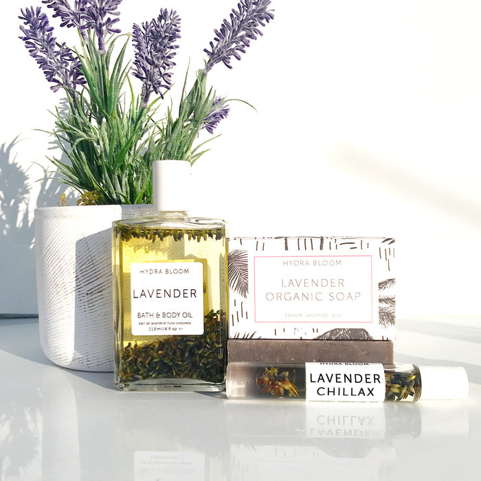 Lavender Relax Organic Soap | Hydra Bloom