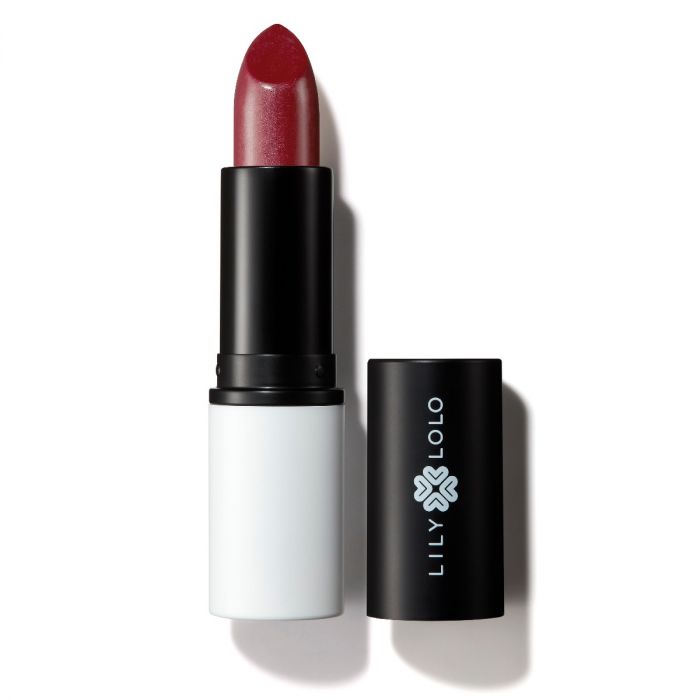 Lily Lolo Stripped Lipstick (rich, deep rosy brown): Vegan. Gluten Free. GMO Free. Cruelty Free.  A stunning natural glow.