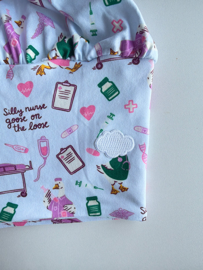 *LIMITED PRICING* - Cloud Patch Edition - CloudCaps | Silly Nurse Goose