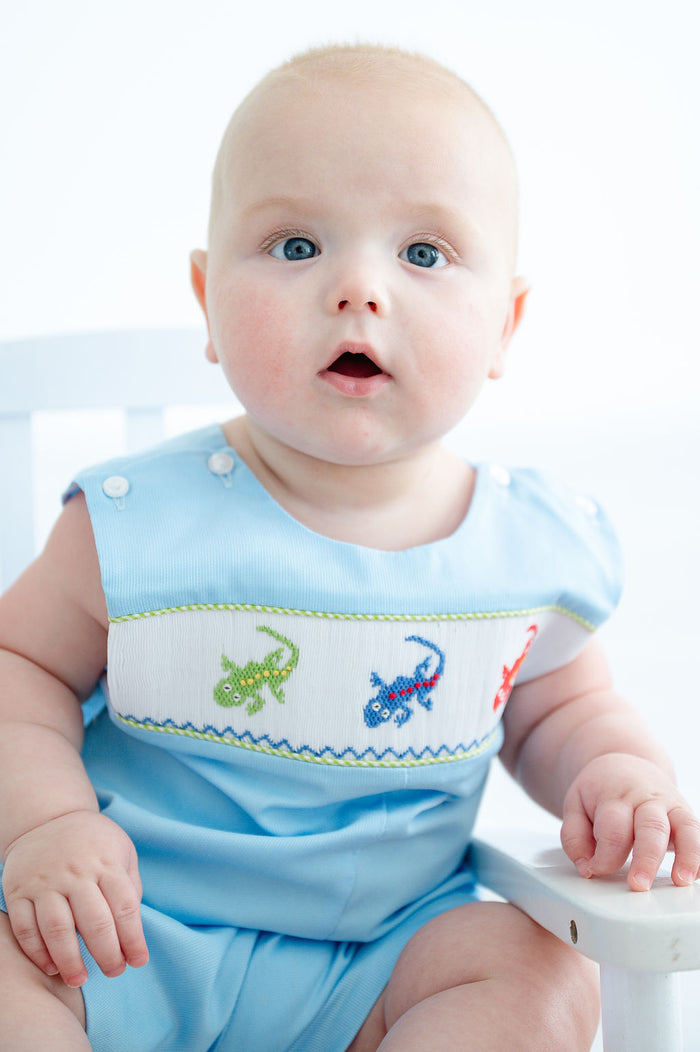 Lizards Smocked Benjamin Jonjon