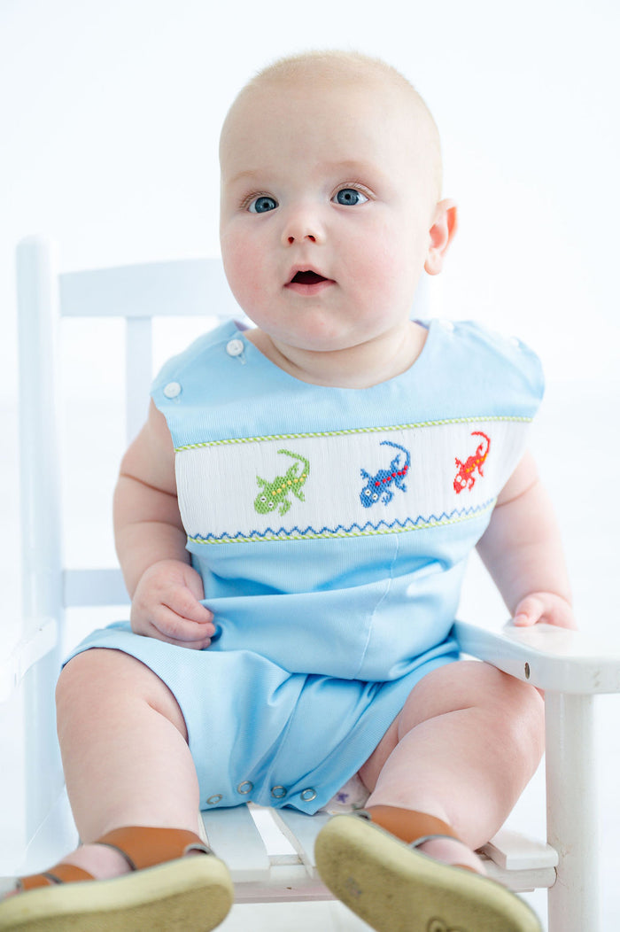 Lizards Smocked Benjamin Jonjon