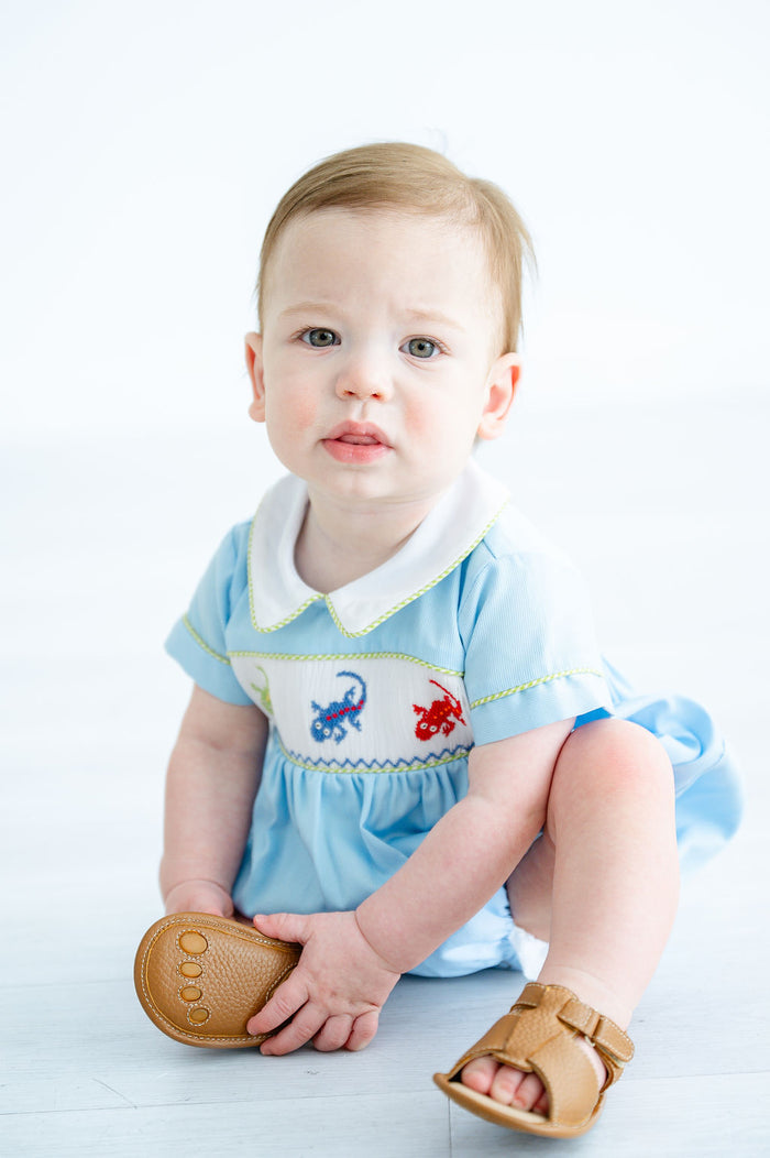 Lizards Smocked Henry Bubble