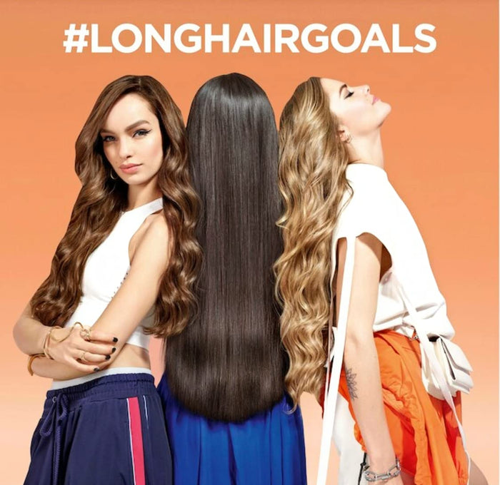 LOREAL PARIS ELVIVE dream lengths restoring shampoo fine castor oil + vitamins long damaged hair شامبو تطويل واصلاح الشعر من لوريال بارس الفيف