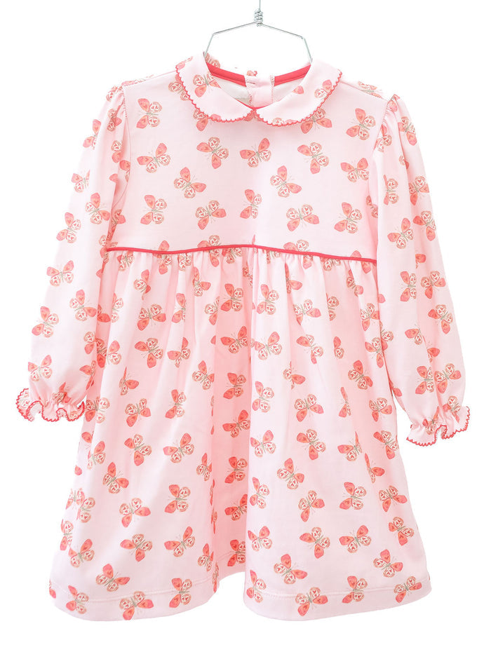 The Butterfly Heart Dress is perfect for special occasions, offering a mix of elegance and whimsy.