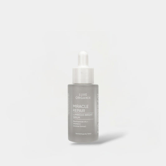 Luxe Organix Miracle Repair Luminous Bright Serum 30ml سيروم لوكس أورجانيكس ميراكل ريبير لومينوس برايت - Princess Cosmetics Qatar