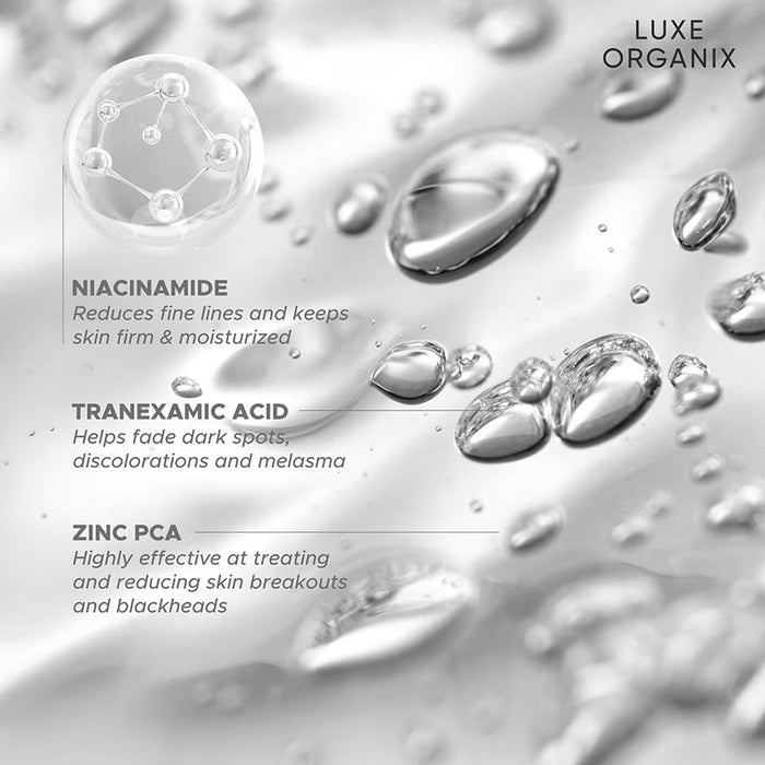 Luxe Organix Miracle Repair Luminous Bright Serum 30ml سيروم لوكس أورجانيكس ميراكل ريبير لومينوس برايت - Princess Cosmetics Qatar