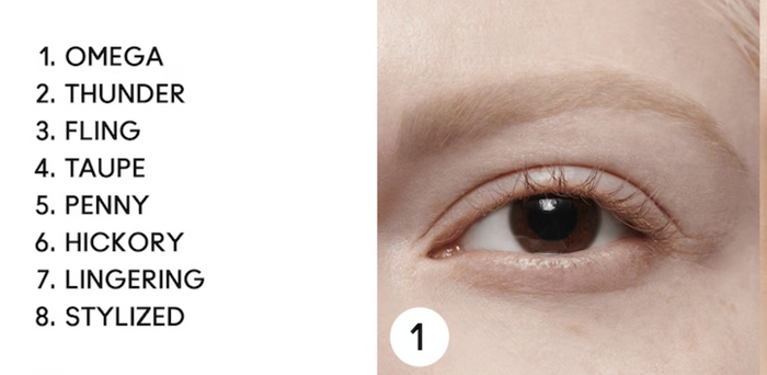 M·A·C Pro Brow Definer 1MM tip brow pencil in two shades, new in box, showing the pencil with a precise tip for natural-looking brows.