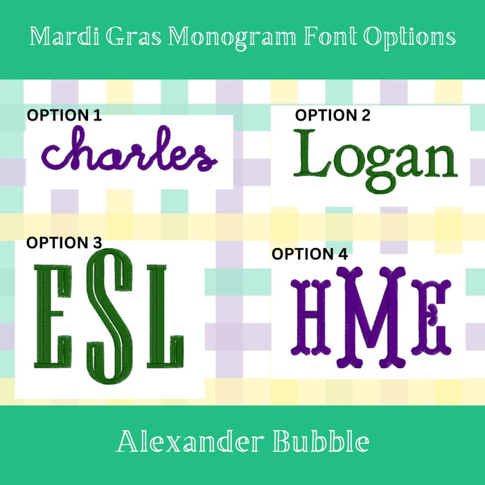 Mardi Gras Pima Alexander Bubble