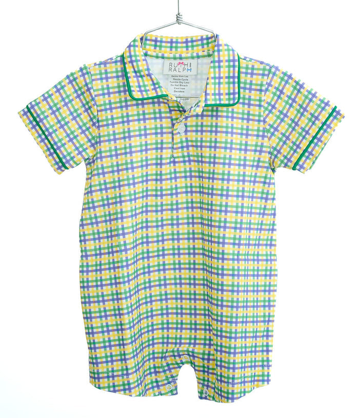 Mardi Gras Pima Harold Romper