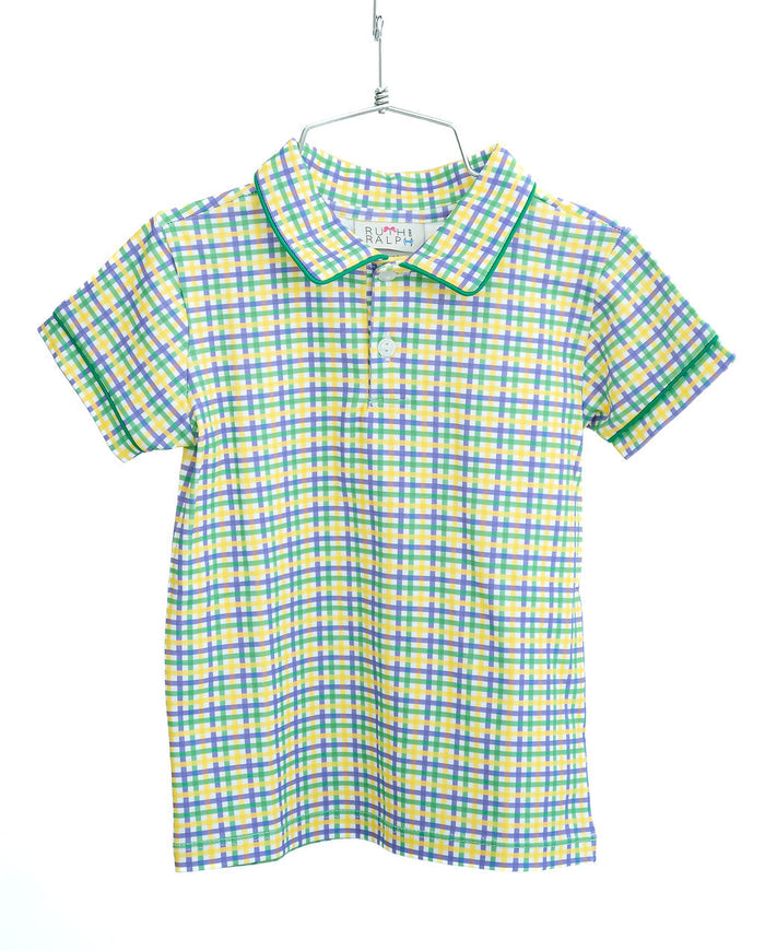 Mardi Gras Pima Shep Polo