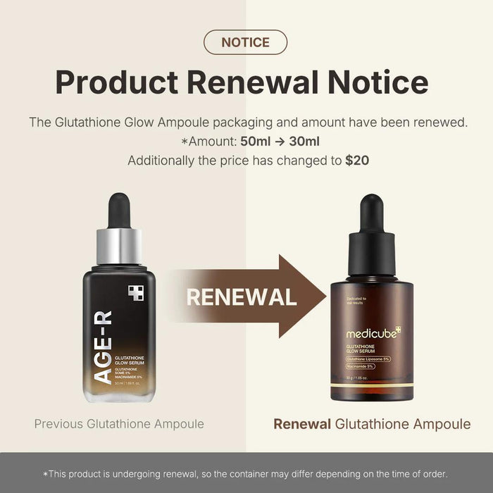 Medicube Age-R Glutathione Glow Serum 30 g