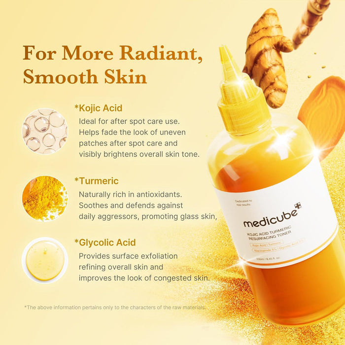 Medicube Kojic Acid Turmeric Toner 250 mL