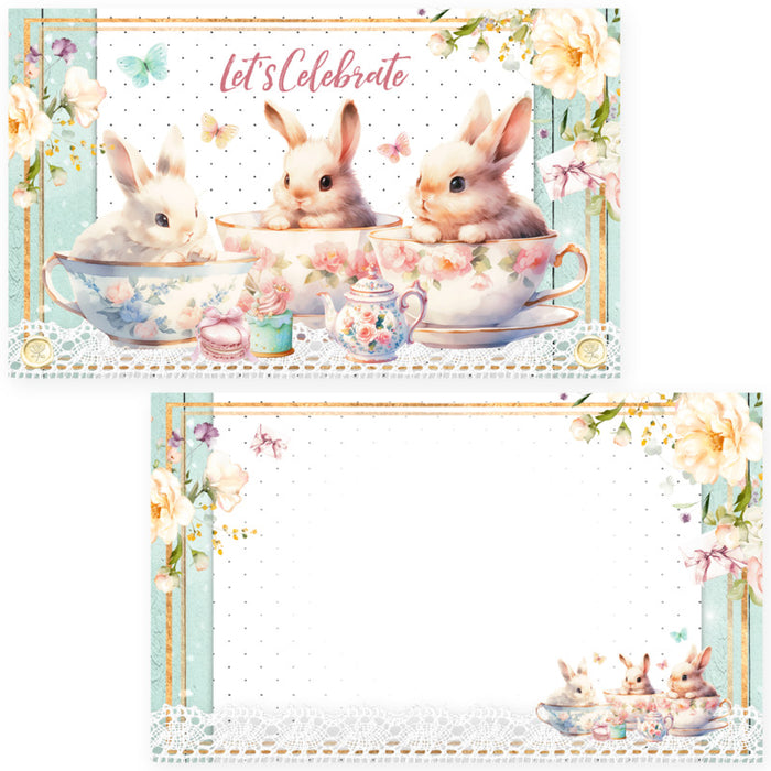 Memory Place - Journal Cards - Happy Birthday - 20/Pkg - 4 Designs/5 Each. Approx. 2.1 x 3.5. Available at Embellish Away located in Bowmanville Ontario Canada.