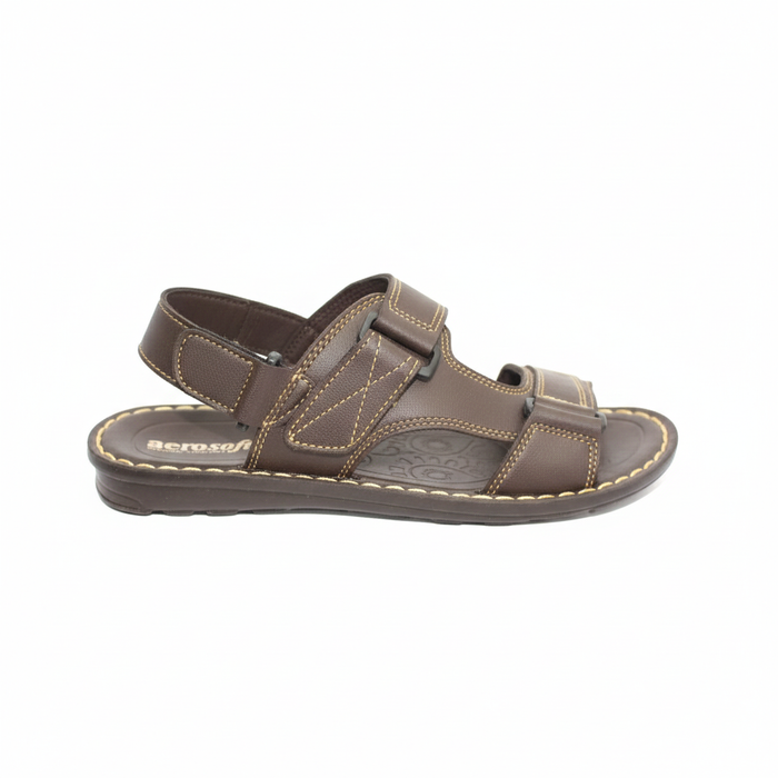 MEN SLIPPER P 0301 BROWN