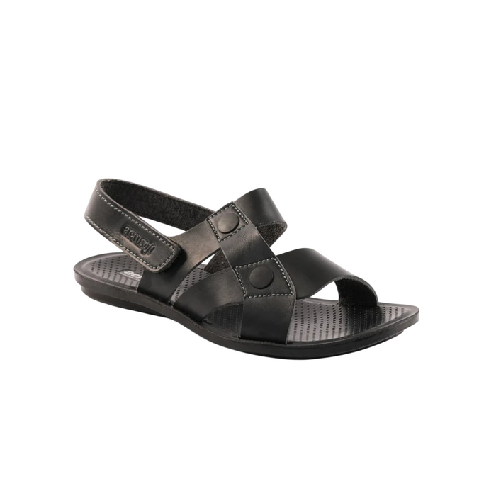 MEN SLIPPER P-4005- BLACK
