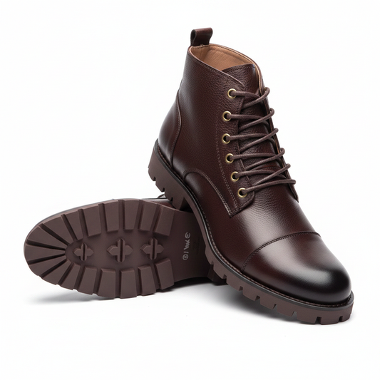 Product 4 - Dark Brown Lace-Up Ankle Boot