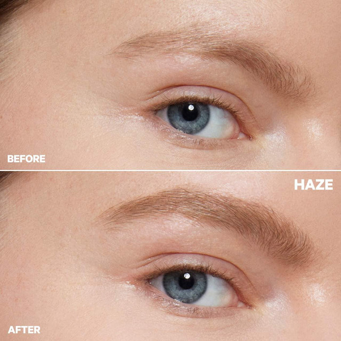 Milk Makeup Kush High Roll tubing eyebrow gel in various shades, natural brow enhancement with a clear, gel formula.