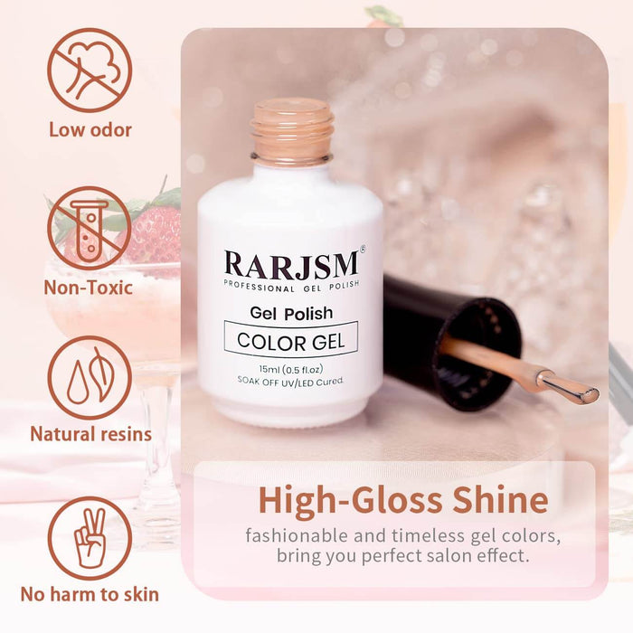 Milky Rose | RARJSM ®Classic Color Gel Polish| 15ml #236