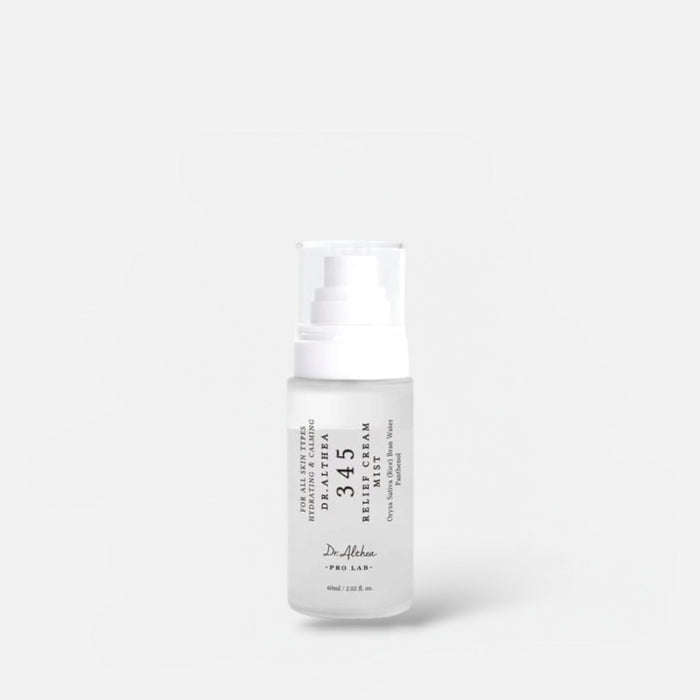 (MINI) Dr. Althea 345 Relief Cream Mist 60ml بخاخ كريم دكتور ألثيا 345 لتخفيف الألم - Princess Cosmetics Qatar