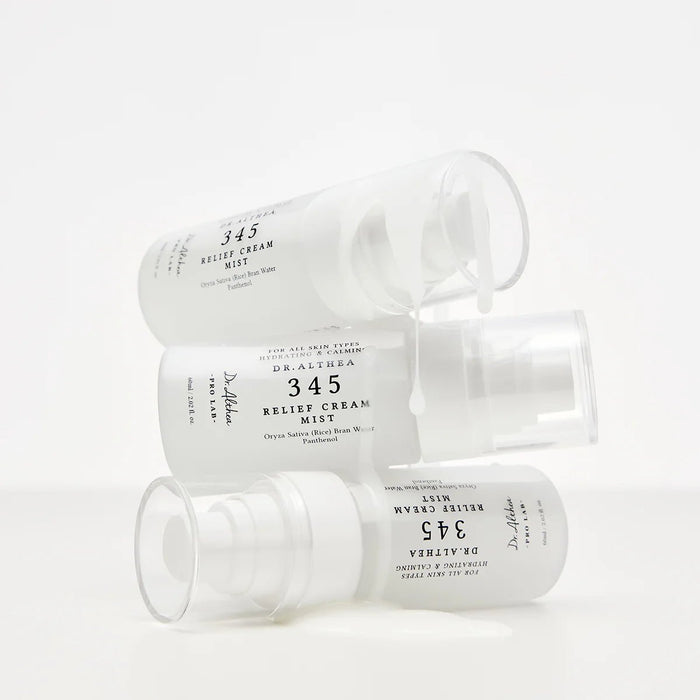(MINI) Dr. Althea 345 Relief Cream Mist 60ml بخاخ كريم دكتور ألثيا 345 لتخفيف الألم - Princess Cosmetics Qatar