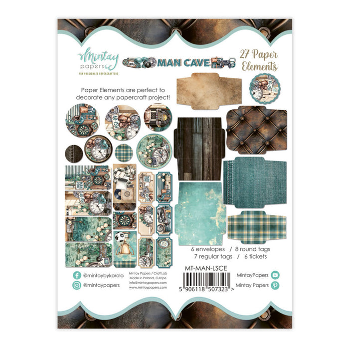 Mintay - Paper Elements - Man Cave
