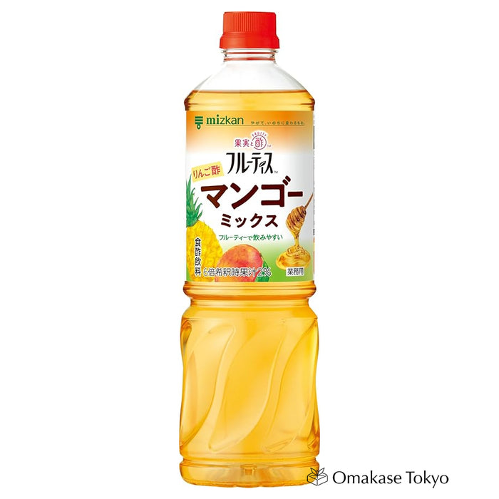 Mizkan Fruitis Apple Vinegar Mango Mix Concentrated 1000ml