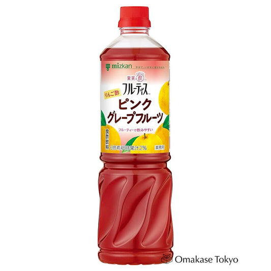 Mizkan Fruitis Apple Vinegar Pink Grapefruit Concentrated 1000ml