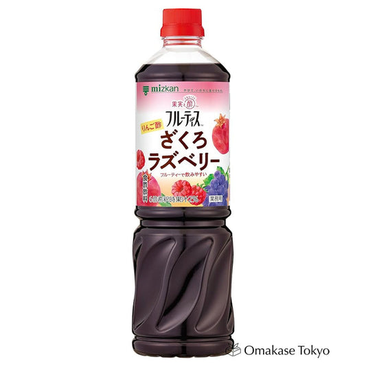 Mizkan Fruitis Apple Vinegar Pomegranate Raspberry Concentrated 1000ml