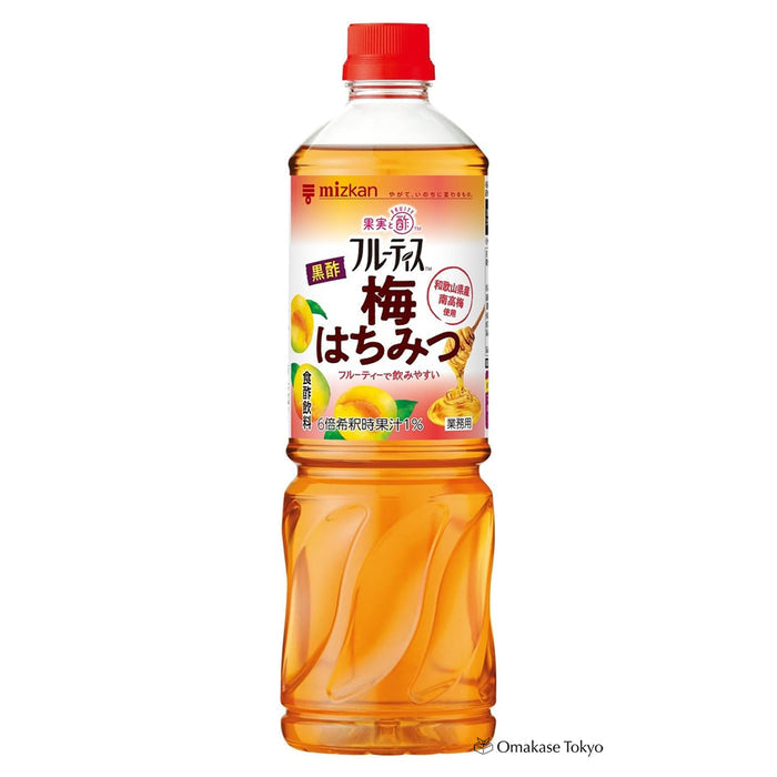 Mizkan Fruitis Black Vinegar Plum Honey Concentrated 1000ml