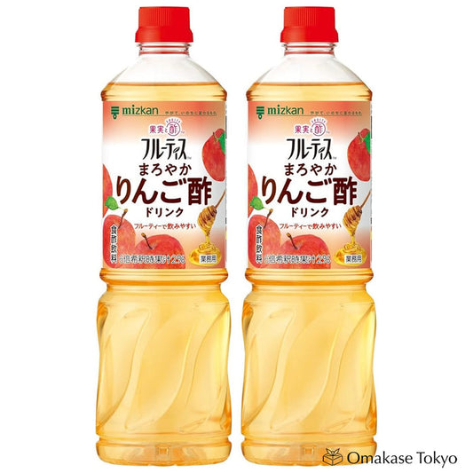 Mizkan Fruitis Mild Apple Vinegar Drink Concentrated 1000ml x 2set