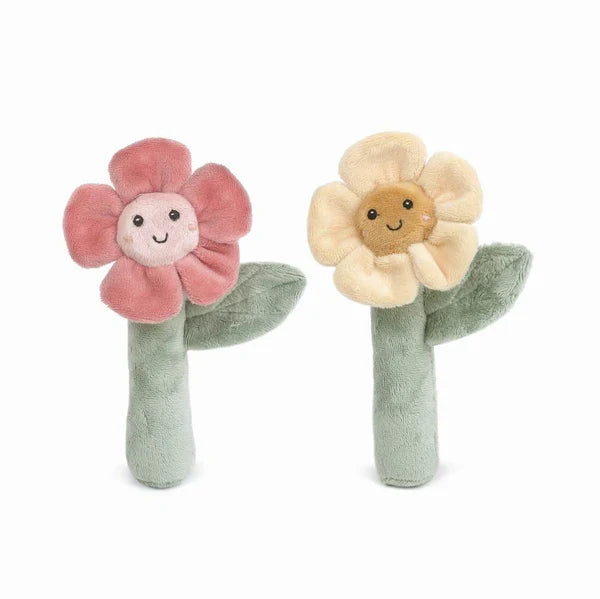 MON AMI Flower Rattle