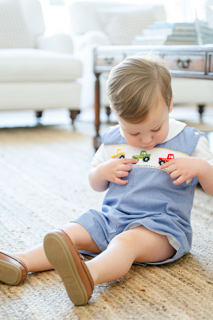 Monster Trucks Smocked Benjamin Jonjon