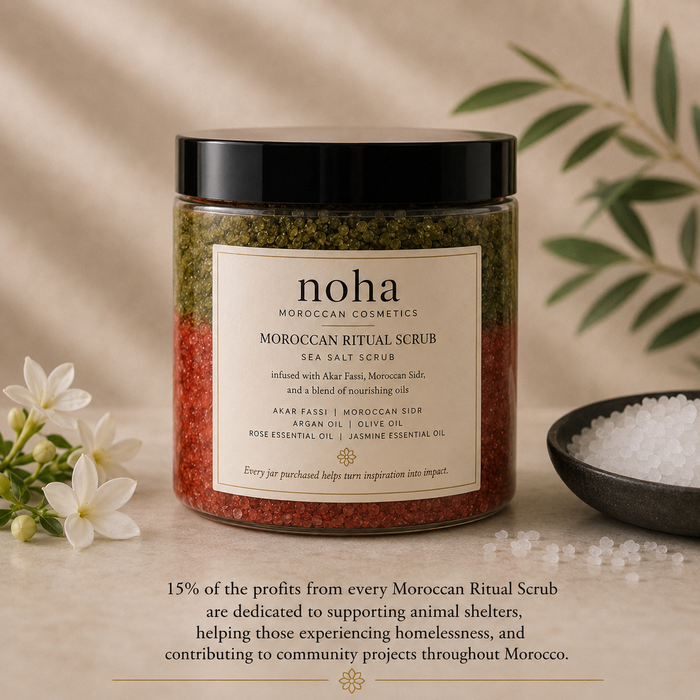 Moroccan ritual scrub