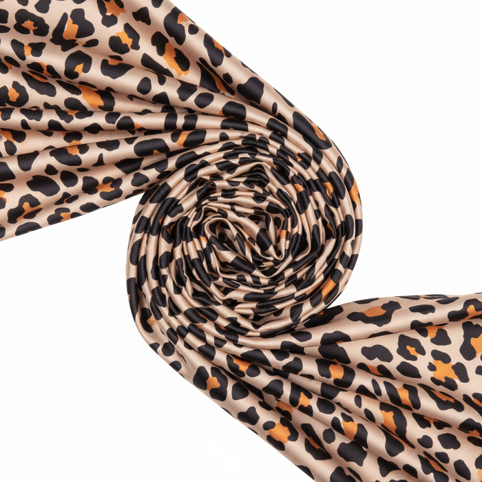 Ms. Remi Silky Wrap Scarf, 1 Count, Classic Leopard
