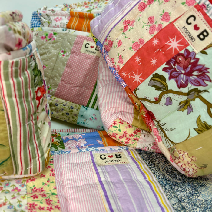 ✨ Mystery 12-Pocket Make-Up Bag ✨ Pastel patchwork