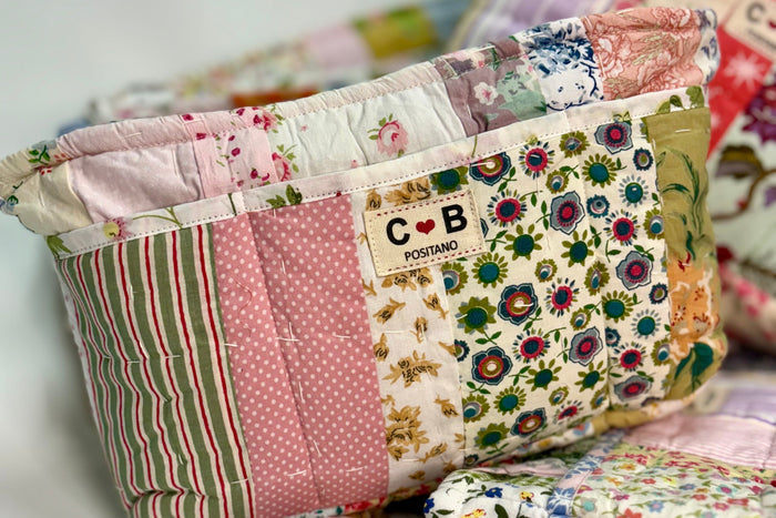 ✨ Mystery 12-Pocket Make-Up Bag ✨ Pastel patchwork