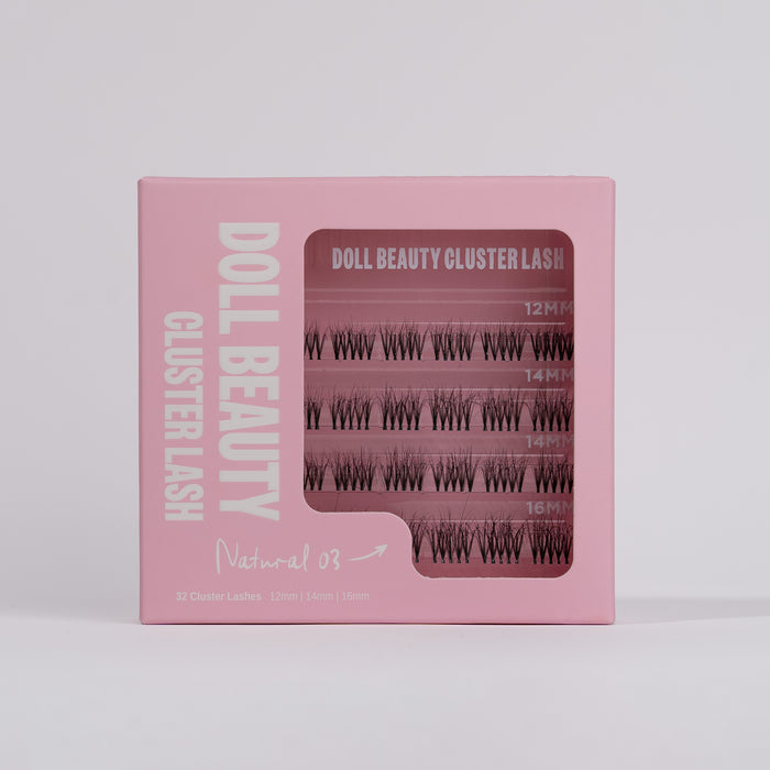 Natural 03 Cluster Lash