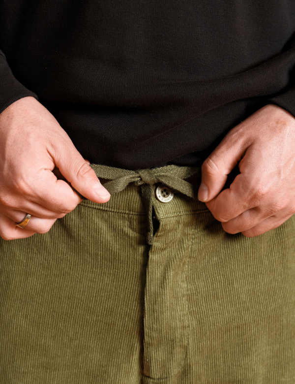 North Pant - Army Green Cord