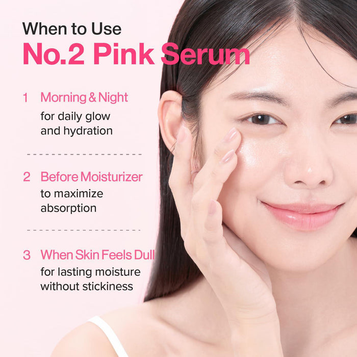 Numbuzin No.2 Rose PDRN Collagen Plumping Serum 30 mL