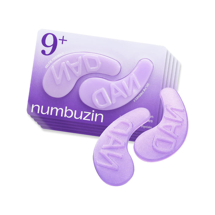 NUMBUZIN No.9 NAD+ Collagen Under Eye Patches - hidrogelinės paakių kaukės