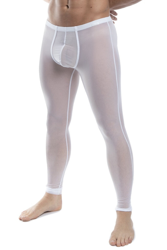 BCNU NXT to Naked Leggings by Jack Adams in white. Sexy, premium men's loungewear.