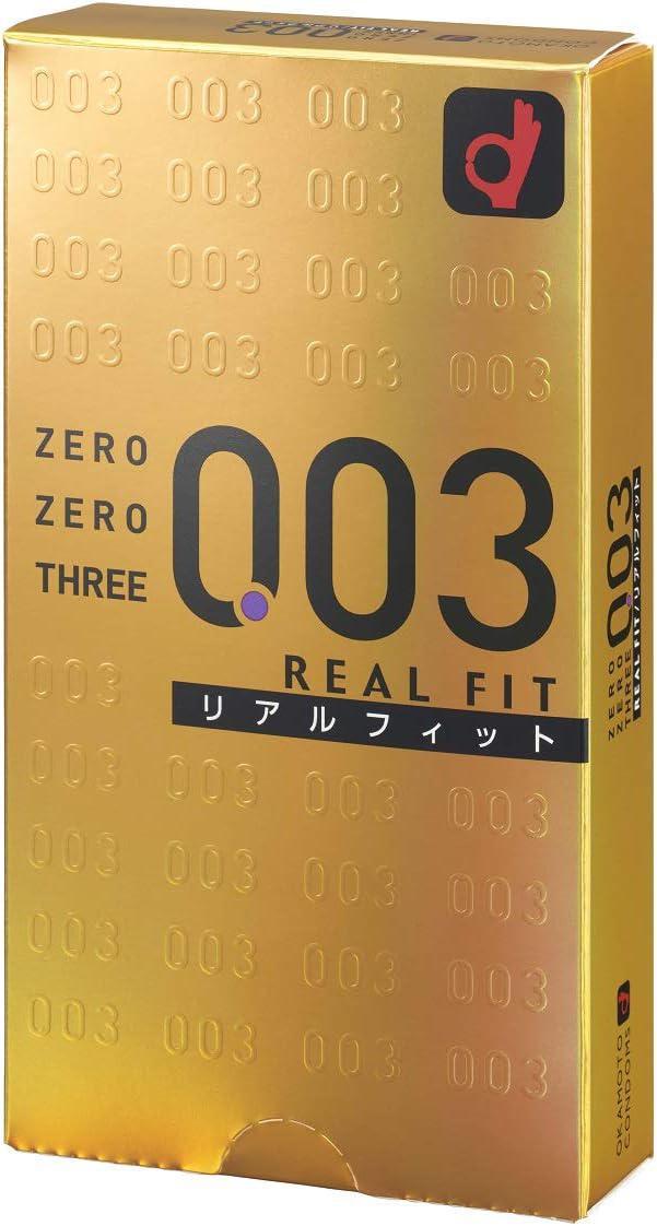 Okamoto 003 Real Fit Condoms 10 pcs