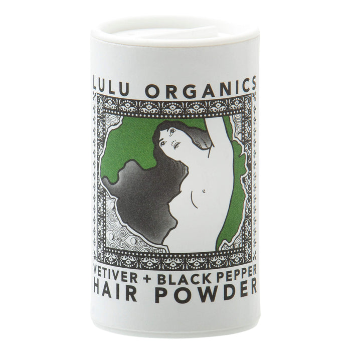 Lulu Organics Vetiver & Black Pepper Organic Hair Powder 1oz (Travel Size)