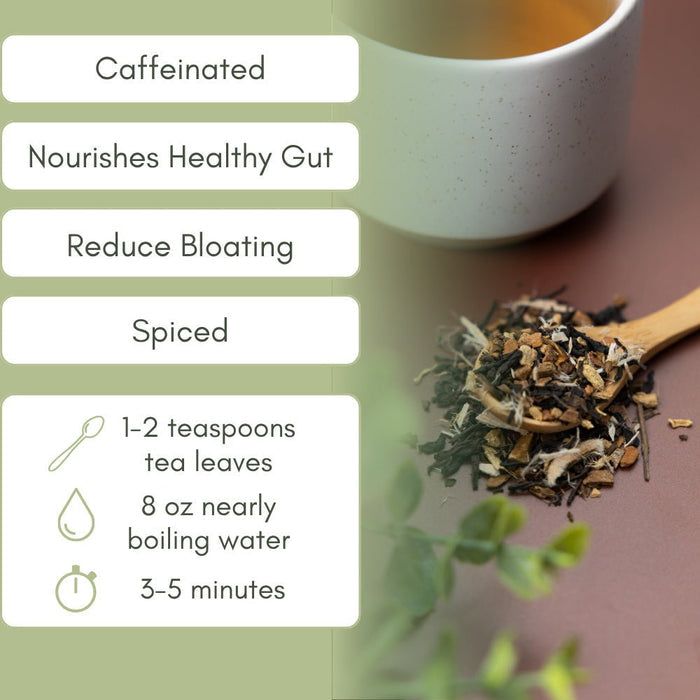 Organic Prebiotic Tea - Loose Leaf Tea - Full Leaf Tea Company