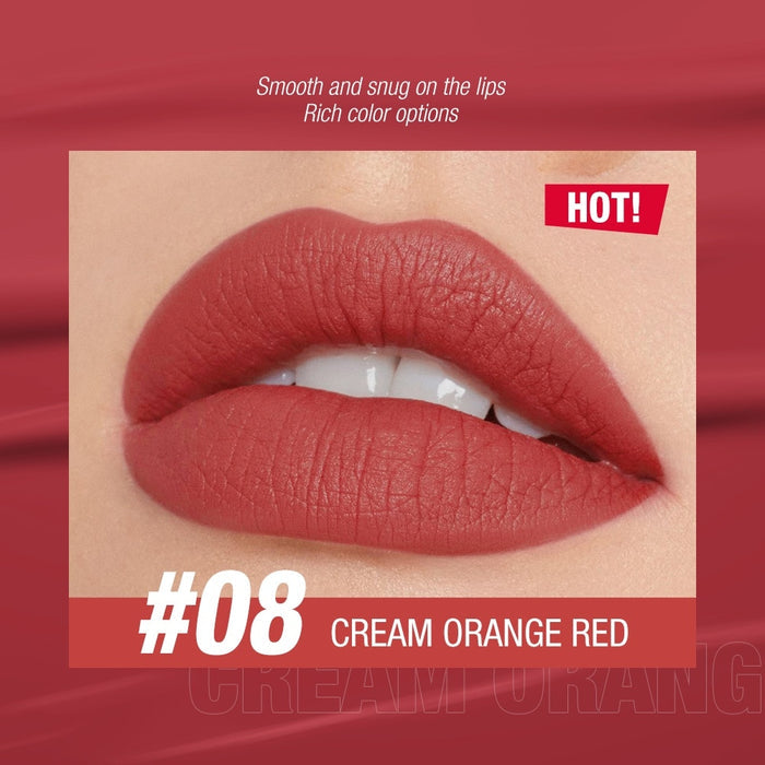 8 Orange Red