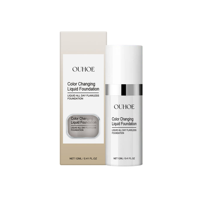 OUHOE Changing Color Liquid Foundation 12ml EELHOE COSMETICS