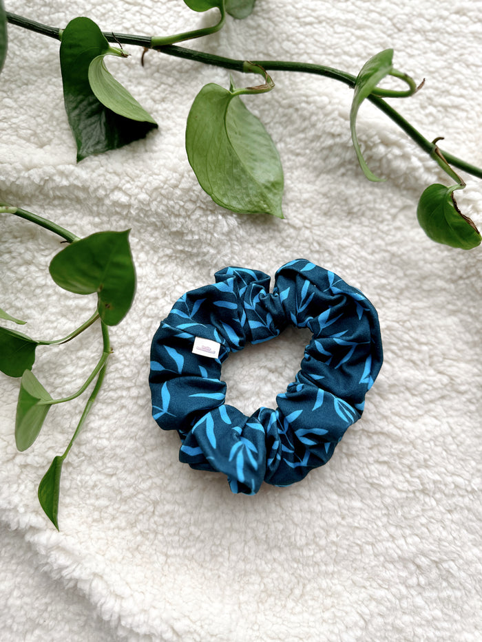 Oversized Scrunchie - Twilight Leaves